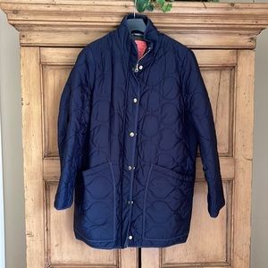 J. Crew navy coat